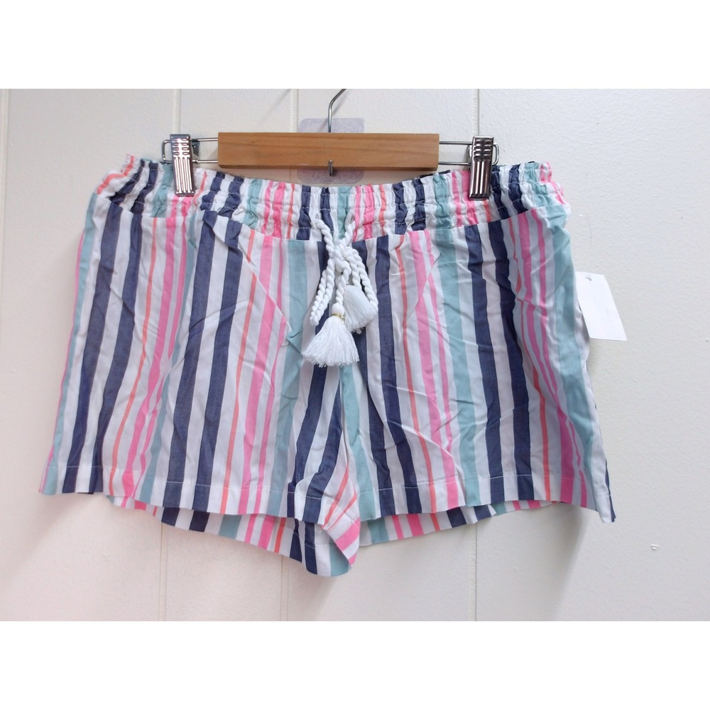 Jenni Striped Women's Shorts with Tassel Detail Summer Casual XS / #9172